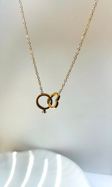 Heart-Ring Necklace