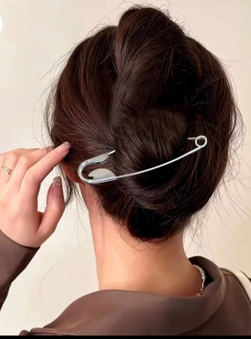 Safety Pin Hair Claw