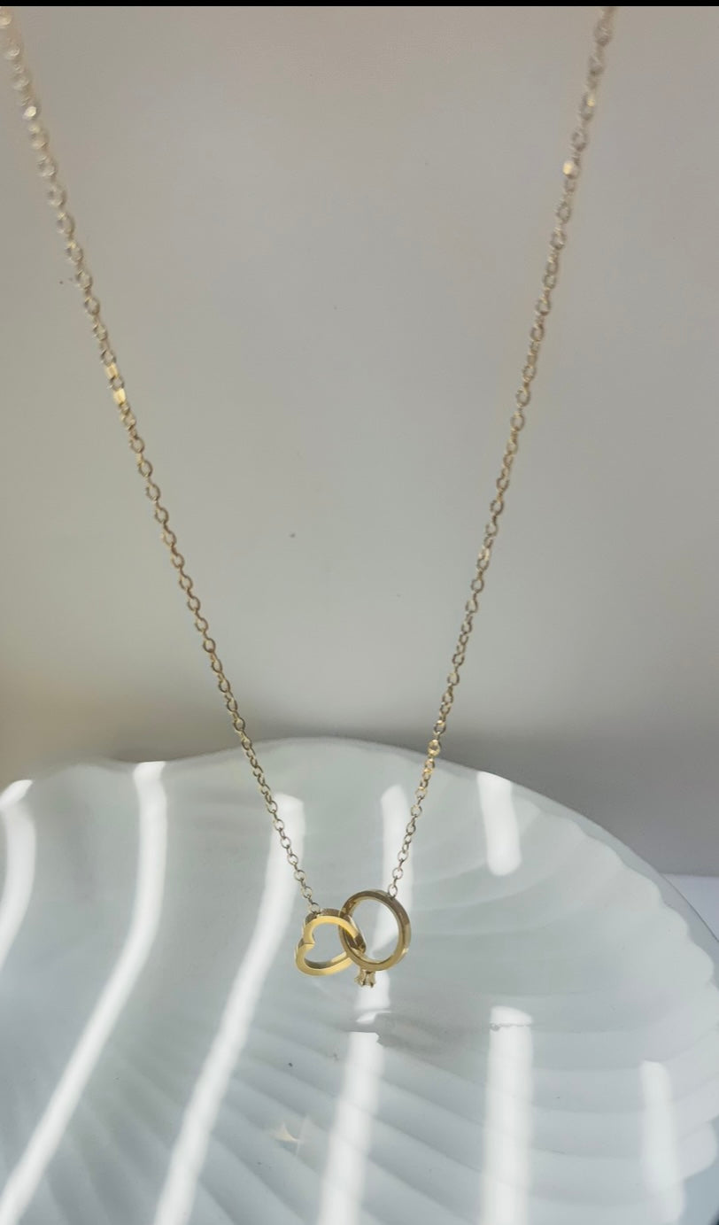 Heart-Ring Necklace
